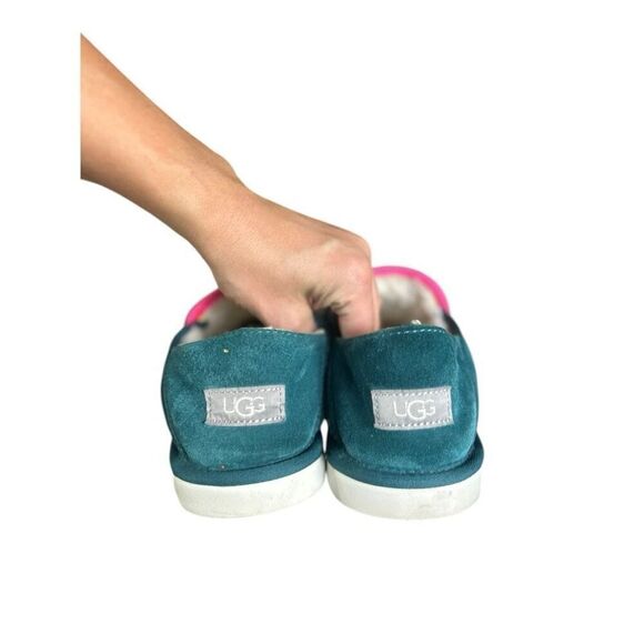 Ugg Australia Teal Kenton Slippers Men's Size 9 Comfy Cozy Leisure Pink - Picture 6 of 10